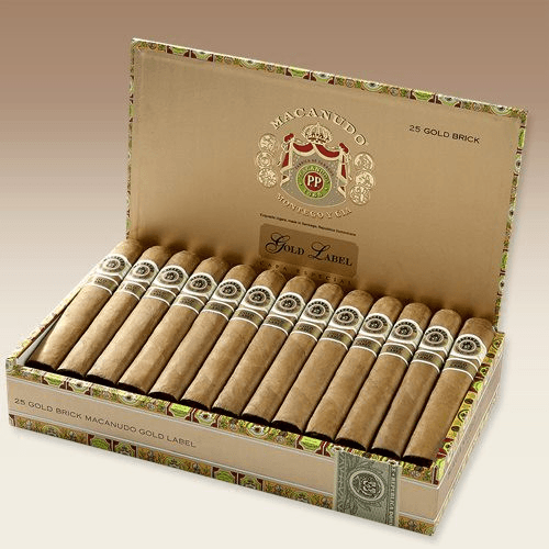 Macanudo Gold Label Ascots Golden/Light Brown